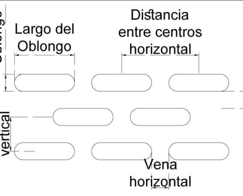 lámina perforada